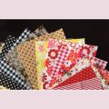 2X DIY Quilting Patch 60Pcs 10cmx10cm Charm Pack Cotton Fabric Patchwork Bundle Fabrics Cloth Sewing. 