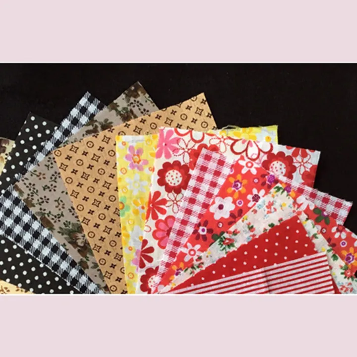 2X%20DIY%20Quilting%20Patch%2060Pcs%2010cmx10cm%20Charm%20Pack%20Cotton%20Fabric%20Patchwork%20Bundle%20Fabrics%20Cloth%20Sewing%20-%20Image%208