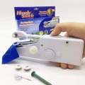 Handy Stitch Portable Sewing Machine | Mini Handheld Stitcher | Cordless Sewing Tool for Fabric Repair. 