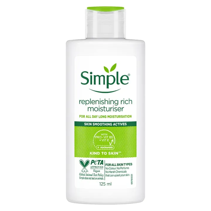 Simpl Replenishing Rich Moisturiser, 125ml by Genuine Collection ...