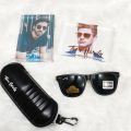 Tom Hardy Wayfarer Flat Square Uv400 TH-2148 Black Sunglass For Men. 