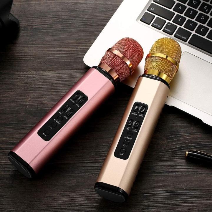 Karaoke%20Mic%20With%20Speaker%20K6%20Bluetooth%20Portable%20Wireless%20Microphone%202%20Speakers%204%20Controls%20Memory%20Card%20Slots%20-%20Image%205
