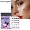 96 PCS/SET Kuromi Pimple Patch Acne Colorful Invisible Acne Removal Skin Care Stickers Concealer Face Spot Beauty Makeup Tools. 