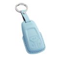 Suitable for Audi A4L key sleeve Q5L car A5 buckle A6L A3 Q3 Q2L Q7 A8 A7L blue q4etron female. 