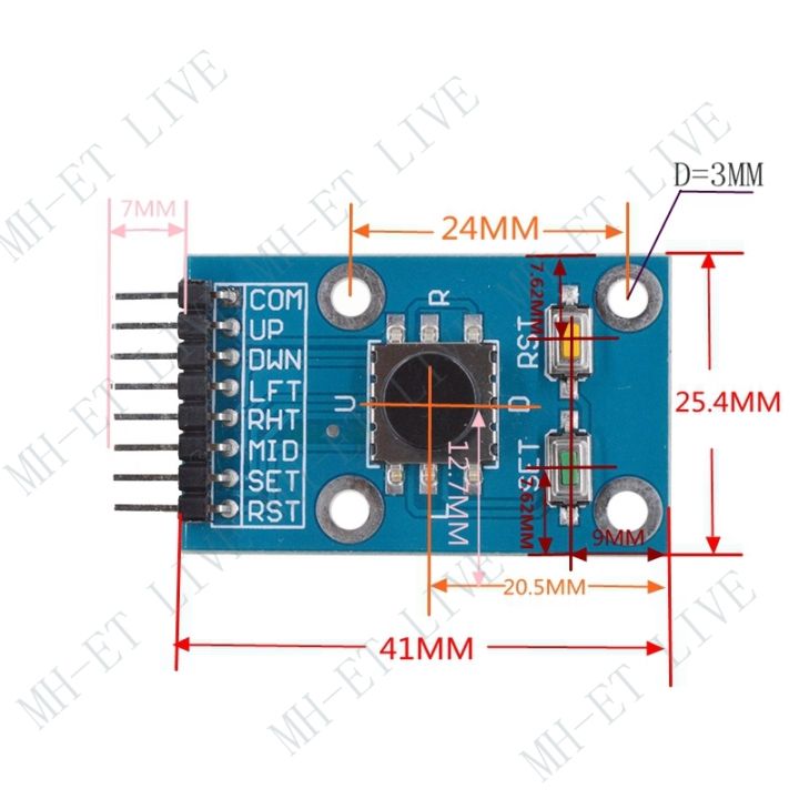 TZT%20Five%20Direction%20Navigation%20Button%20Module%20for%20MCU%20AVR%20Game%205D%20Rocker%20Joystick%20Independent%20Keyboard%20for%20Arduino%20Joystick%20Module%20-%20Image%206