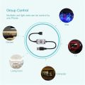 Kqueebee 2X Wireless Bluetooth LED Dimmer Remote Controller DC5-24V Phone APP Connection Control for RGB Light Strip Timer Switch. 