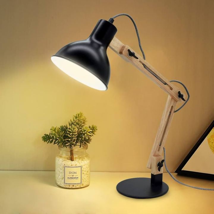 drafting table light clamp