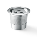 NAMUNY For CFP201 CFP301 Coffee Machine Three-Hole K Cup Circulation Stainless Steel Coffee Capsule Filter,1Pcs. 