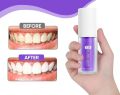 Whitening Toothpaste, Colour Corrector Toothpaste, Tooth Stain Removal Purple Teeth Whitening-30ml. 