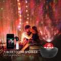 Galaxy Night Light Music Water Wave Projector Lamp Bluetooth Player Remote Control USB Powered Sound-Activated. 