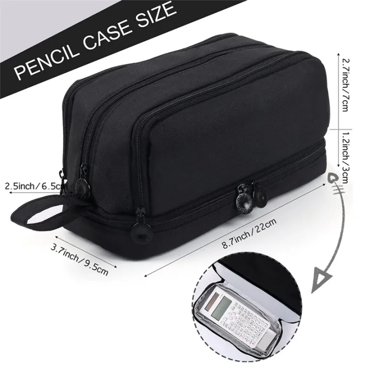 Pencil%20Pouch%20Pen%20Bag%20Organized%20Cute%20Pen%20Case%20For%20School%20Stationery%20And%20Travel%20Purple%20-%20Image%206