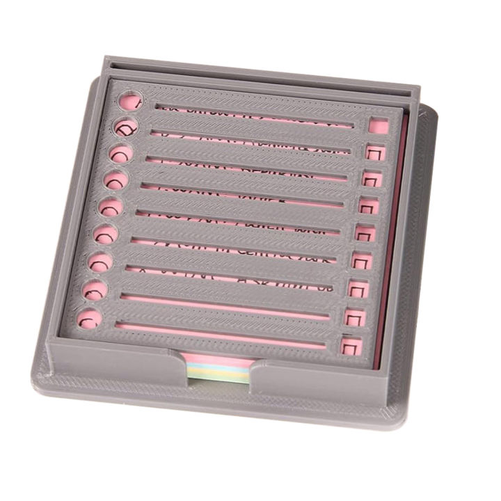 Likovie%20Acrylic%20Sticky%20Note%20Holder%20Portable%20Sticky%20Note%20Holder%20with%20Stencil%20Dispenser%20Compact%20Self-sticky%20Pad%20for%20Office%20for%20Notes%20-%20Image%202