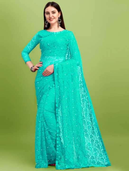 Self%20Design%20Bollywood%20Net%20Saree%20For%20Women%20-%20Image%207