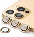 Iphone 11 Pro / Max Sapphire Camera Lens Cover - Gold Color Metal Camera Lens Glass Film. 