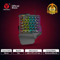 Fantech Archer K512 Rgb Backlights One-Hand Ergonomic Gaming Keyboard. 