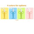 Mumlove Baby Banana Yellow Infant Toothbrush - Easy to Hold, Train Infants for Oral Hygiene & Teething. 