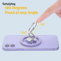 Sutuiying 360° Magnetic Phone Ring Holder for MagSafe Kickstand Magnet Fifty percent discount Grip for iPhone 15 14 13 12 Pro Max Finger Ring Holder Stand. 
