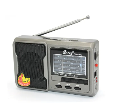 Outdoor Portable Radio Pocket Radio Vintage Radio Epe AM/FM/SW1-6