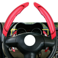 OYPFXMI 10x Red Aluminum Alloy Steering Wheel Paddle Shifter Extension for X 2008-2016. 