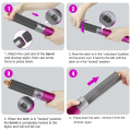 Short Hair Curling Barrels andAdapter forDyson Airwrap Styler Into A Hair Dryer Combination. 