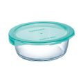 Luminarc KEEP'N'BOX Round Glass Food Storage Container ; 670ml. 