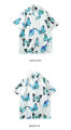 Japanese Style Retro Cashew Flower Full Print Short-sleeved Shirt Men's Trendy Brand Loose Hip-hop Couple Casual Jacket. 