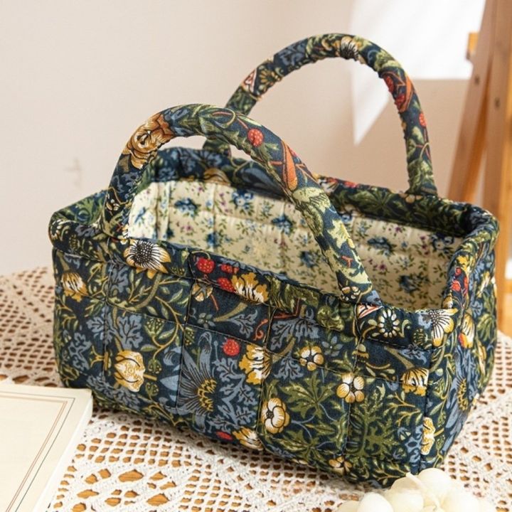 Retro%20Design%20Floral%20Pattern%20Bento%20Handbags%20Foldable%20Portable%20Shopper%20Bag%20Patchwork%20Design%20Cotton%20Material%20Storage%20Basket%20Home%20Textile%20Storage%20-%20Image%209