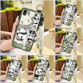 Cartoon Phone Holder Phone Case For ZTE Blade L210 Waterproof Silicone Anti-dust panda Durable Cute protective Lanyard. 