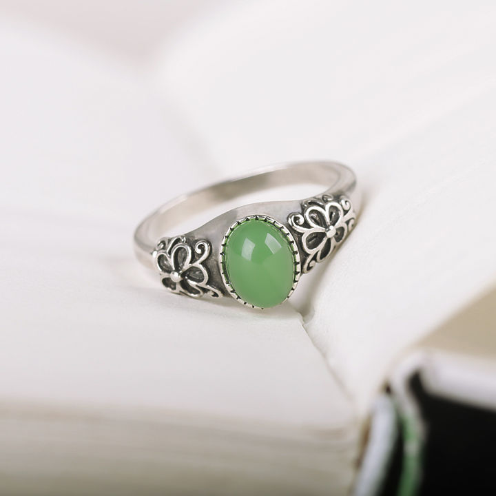 %E3%80%90New%20arrival%E3%80%91New%20Chinese%20Style%20Spinach%20Green%20Plum%20Blossom%20Ring%20Women's%20Old-fashioned%20Vintage%20Dressed%20Niche%20Design%20Live%20Mouth%20Index%20Finger%20Ring%20-%20Image%206