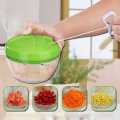 Multi-Functional Speedy Food Chopper With 3 Blades - Easy To Use Hand Held Food Chopper For Kitchen Multi Color. 