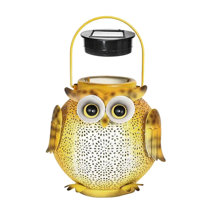 2Pcs%20Iron%20Art%20Owl%20Ground%20Light%20Crafts%20Garden%20Lawn%20Outdoor%20Garden%20Decorative%20Lamp%20LED%20Light%20Hanging%20Landscape%20-%20Image%202