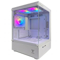 🔥 Vartex VT-70 White Gaming Cabinet – Premium Fish Tank RGB Case 🔥. 