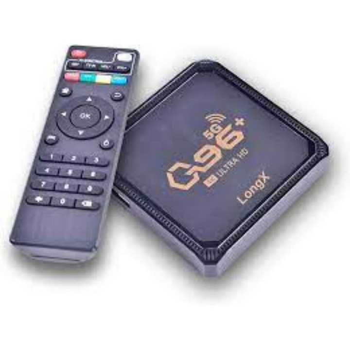 Android Smart Tv Box 2Gb, 16G Rom 4K WiFi Q96 Plush 5G Android TV Box