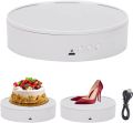 Electric Turntable 360° Rotating Stand Display Stand Electric Turntable for Products. 
