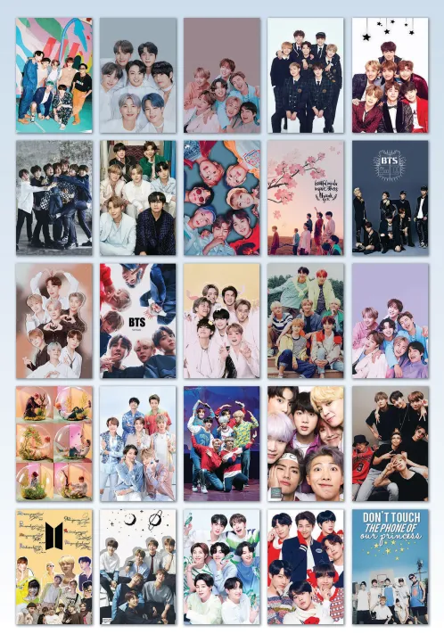 BTS%20Kpop%20Collectible%20Lomocard%20/%20Post%20Card%20-%2025%20Pcs%20-%20Image%202