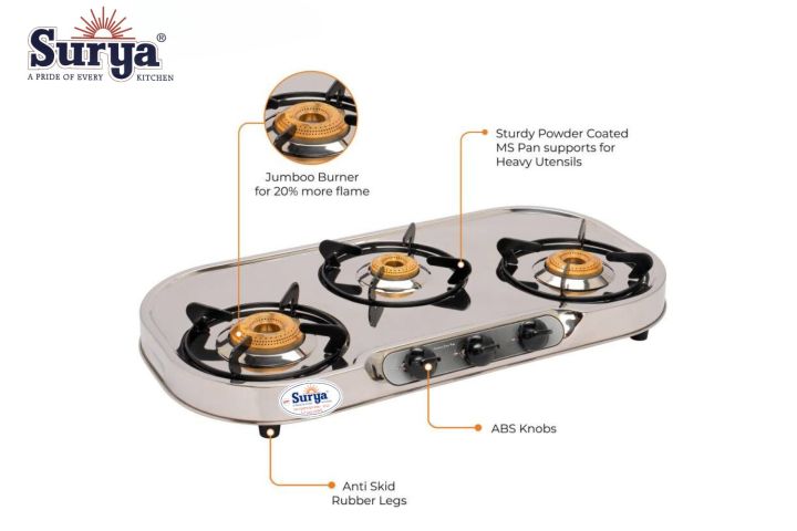 Surya%20Gas%20Stove%20Oval%203%20Burner%20-%20AUTOMATIC%20-%20Image%203