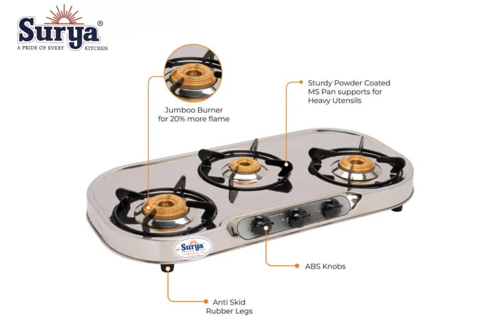 Surya%20Gas%20Stove%20Oval%203%20Burner%20-%20AUTOMATIC%20-%20Image%203