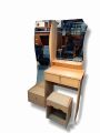 Double Mirror Dressing Table With Storage Space. 