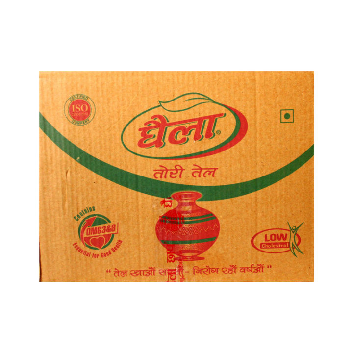 Ghaila Mustard oil-1 Litre x 16 Bottle