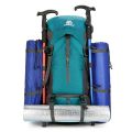 weikani 70L Hiking Backpack Water-resistant Climbing Camping Backpack Travel Daypack with Rain Cover. 
