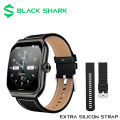 Black Shark GT3 ENC Bluetooth Calling Smart Watch I Display: 1.96'' Curved AMOLED Display I   Up to 10 Days Battery Life I Supports Chat GPT I  Unlimited AI Watch Face I  IP68 Water Resistance I Display Resolution 410x502 pixels. 