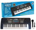 Kids Piano with Mic & Musical Guitar Combo Offer | 37 Keys, 8 Rhythms, 8 Tones, 6 Demos Portable Electronic Keyboard Toy | Beginners Educational Musical Toys | Age 3-5 Years Boys Girls. 