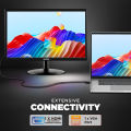 Intex 48.26 cm 19 Inch Monitor HD LED Backlit VA Panel Monitor (IT-1901) (Response Time: 5 ms, 60 Hz Refresh Rate)". 