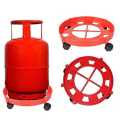 Unbreakable Water Jar Gas Trolly/Lpg Cylinder Stand Trolley with Wheels. 