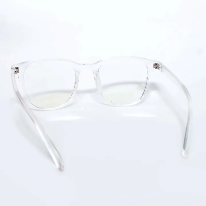 White%20Transparent%20Square%20Shape%20Cut%20Glasses%20Frame%20For%20Unisex%20-%20Image%203