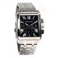 Romanson Tm3250Fm Sports Multi-Function Watch For Men- Black/Silver. 