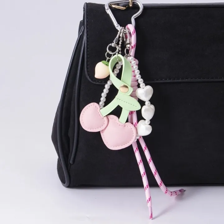 Rope%20Design%20Red%20And%20Black%20Leather%20Rope%20Keychain%20Leather%20Material%20Charm%20Pendant%20Ribbon%20Bag%20Charm%20Weaving%20Style%20Cherry%20Pendant%20Trendy%20Jewelry%20-%20Image%209