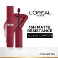 L'Oréal Paris Infallible Matte Resistance Liquid Lipstick - 500 Wine Not? ( 5ml ). 