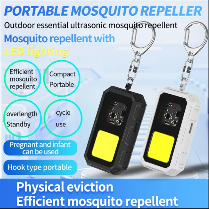 Multi-Function Insect Repeller with LED Light Ultrasonic Insect ...