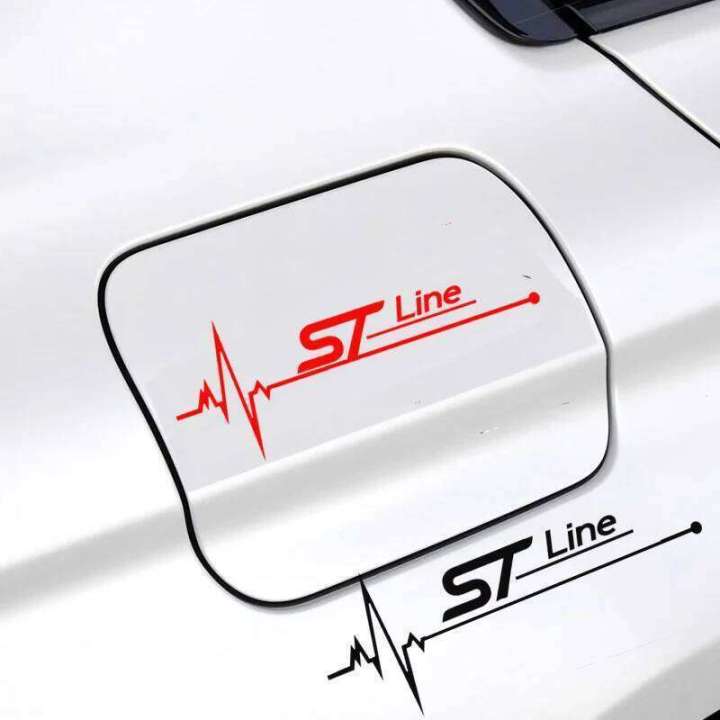 STLINE Car Oil Tank Sticker For Ford Fiesta eo Fusion Escape Edge ...